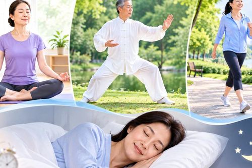 Yoga, thái cực quyền và đi bộ có thể giúp ngủ ngon hơn