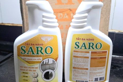 Người dùng sản phẩm tẩy đa năng SARO bỏng da, 'khó chịu' ở đường hô hấp