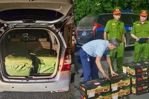 Chặn 135kg xúc xích, lạp xưởng 'không giấy tờ' sắp đổ về các quán ăn cổng trường