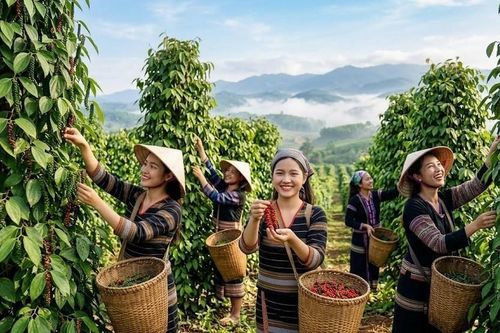 Giá hồ tiêu hôm nay 3.10.2026: Cao nhất 140.500 đồng/kg