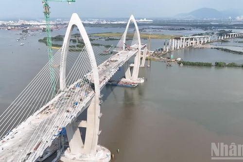 [Ảnh] Ngắm hình dáng cầu gần 4.900 tỷ nối Đồng Nai với Thành phố Hồ Chí Minh