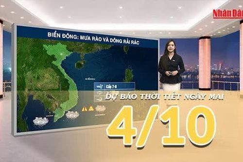 [Video] Dự báo thời tiết đêm nay và ngày mai 4/10/2026: Không khí lạnh tăng cường, Bắc Bộ chuyển lạnh từ đêm mai