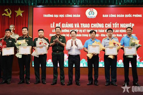 Bồi dưỡng nghiệp vụ kỹ thuật an toàn, vệ sinh lao động cho cán bộ công đoàn phía Nam