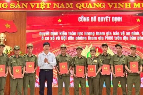 Phường Liên Chiểu kỷ niệm 65 năm Ngày truyền thống lực lượng Cảnh sát PCCC&CNCH, 25 năm Ngày toàn dân PCCC