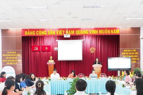 Chia sẻ kinh nghiệm hỗ trợ cơ sở mầm non tại địa bàn có khu công nghiệp