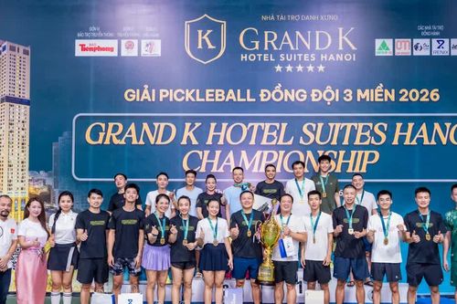 Giải pickleball Đồng đội ba miền 2026 đặt nền móng cho sân chơi quốc tế