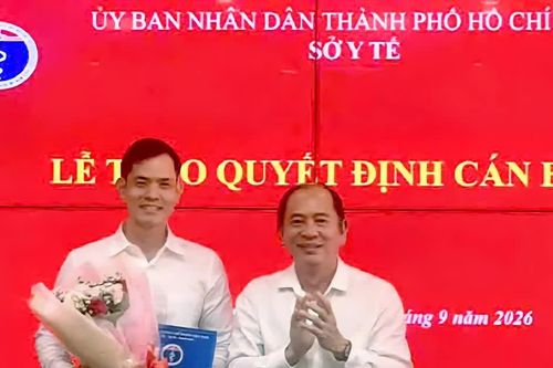 Sở Y tế TPHCM có Chánh văn phòng mới sau gần 2 năm bỏ trống