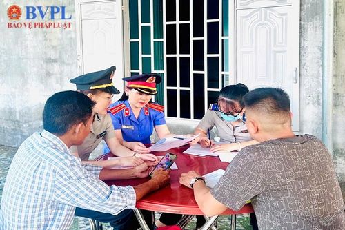 VKSND khu vực 16, tỉnh Lâm Đồng kiểm sát việc cưỡng chế giao tài sản cho người trúng đấu giá
