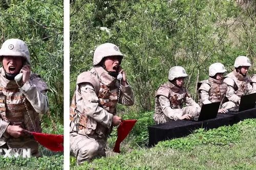 Triều Tiên diễn tập phóng vũ khí chiến lược, sử dụng tên lửa tầm trung