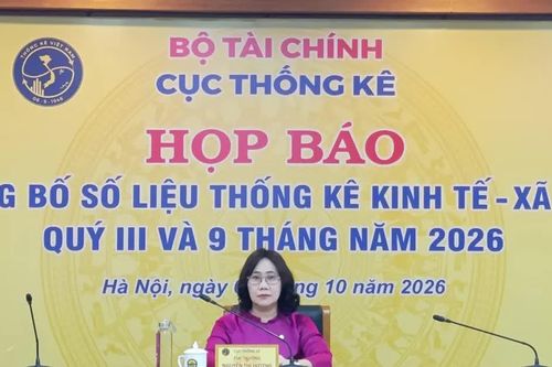 GDP quý 3-2026 tăng 9,95%