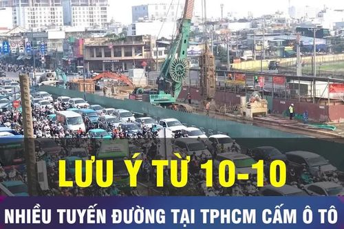 18 GIỜ NGÀY 3-10: TPHCM phân luồng giao thông mới nhiều tuyến đường