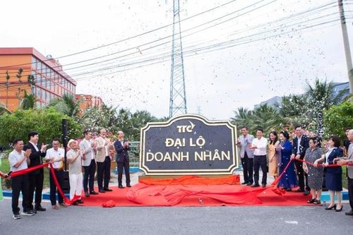 Khánh thành Đại lộ Doanh nhân tại KCN Thành Thành Công