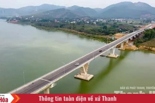 Nhịp nối dài nhất trên dòng sông Mã
