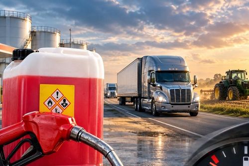 Dầu diesel nhuộm đỏ: Lời giải ngắn hạn hay 'phao cứu sinh' cho ngành vận tải Mỹ?