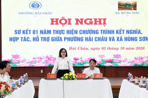 Phường Hải Châu huy động nhiều nguồn lực hỗ trợ xã kết nghĩa Hùng Sơn