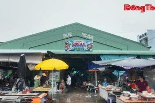 Chợ 4.0 tại xã Phú Thọ - Thay đổi từ những giao dịch nhỏ