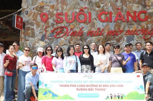 Khảo sát liên kết du lịch trên cung đường di sản ruộng bậc thang