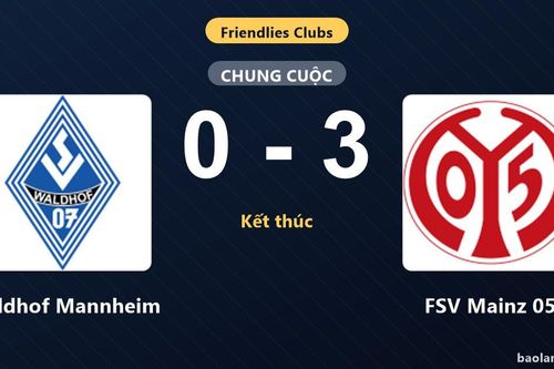 Thắng thuyết phục Waldhof Mannheim, FSV Mainz 05 tạo đà thuận lợi