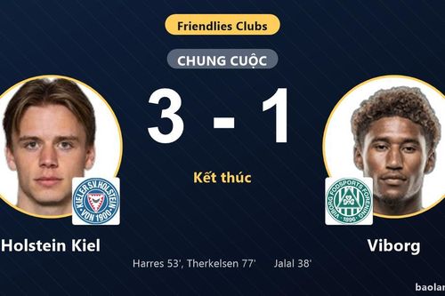 Holstein Kiel ngược dòng đánh bại Viborg dù sớm bị dẫn trước