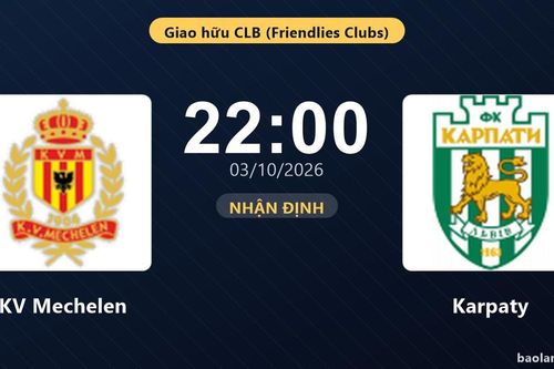 Nhận định KV Mechelen vs Karpaty: Chủ nhà tìm lại chiến thắng