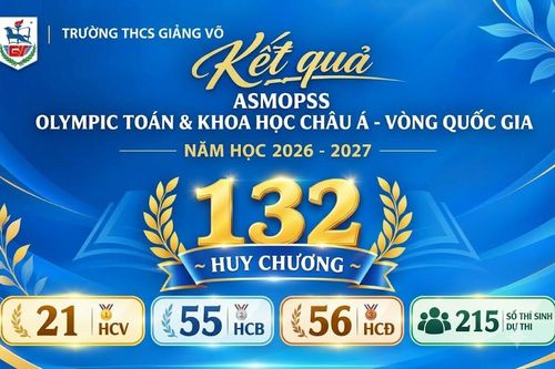 Học sinh Hà Nội giành hàng trăm huy chương tại Olympic Toán và Khoa học châu Á