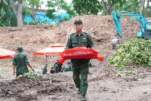 Hơn 700 bộ hài cốt liệt sĩ được quy tập tại Công viên Lê Thị Riêng