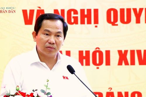 Tổng Thư ký Quốc hội, Chủ nhiệm Văn phòng Quốc hội Lê Quang Mạnh tiếp xúc cử tri tại TP. Hồ Chí Minh