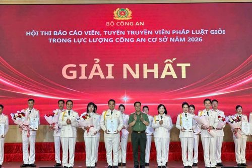 Công an Hà Nội giành giải nhất hội thi tuyên truyền pháp luật