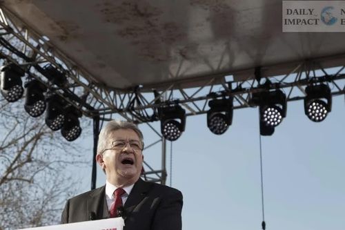 Ông Jean-Luc Melenchon, ứng viên đang lên trên đường đua bầu cử Tổng thống Pháp
