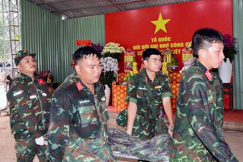 TP.HCM quy tập được 718 bộ hài cốt liệt sĩ tại Công viên Lê Thị Riêng