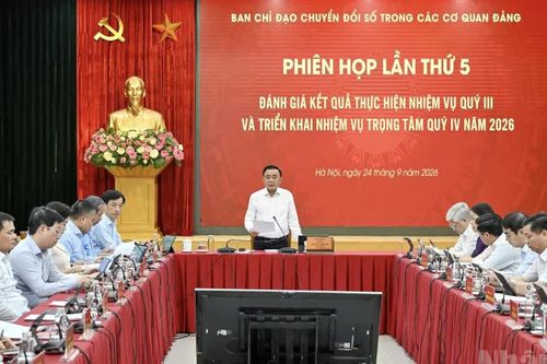Đẩy mạnh triển khai hiệu quả chuyển đổi số trong các cơ quan Đảng