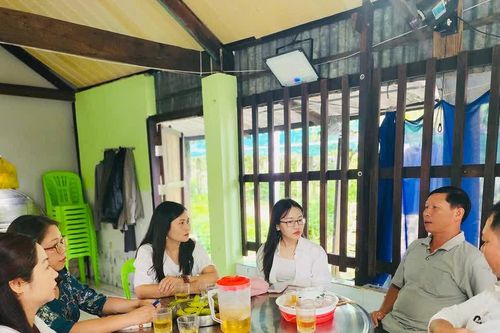 Liên hiệp Hội Việt Nam kiểm tra thực tế Dự án VM077 tại Cà Mau