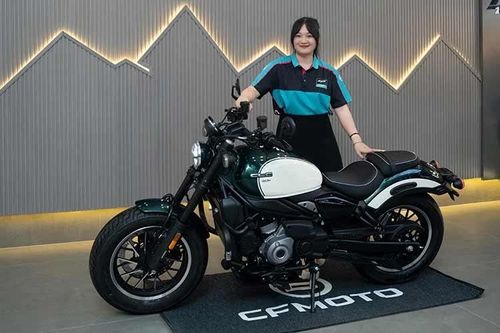 [GALLERY] CFMoto 450CL-C AMT - môtô không côn về Việt Nam, giá 167 triệu đồng
