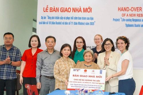 Australia và UNDP hỗ trợ Thái Nguyên khắc phục hậu quả thiên tai