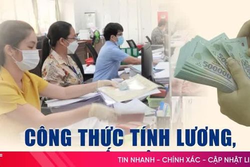 [Infographic] Công thức tính lương, phụ cấp công vụ khi được điều chỉnh lên 55%