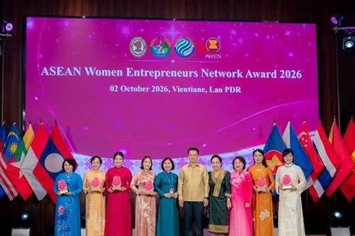 9 đại diện Việt Nam nhận giải thưởng Nữ doanh nhân ASEAN 2026