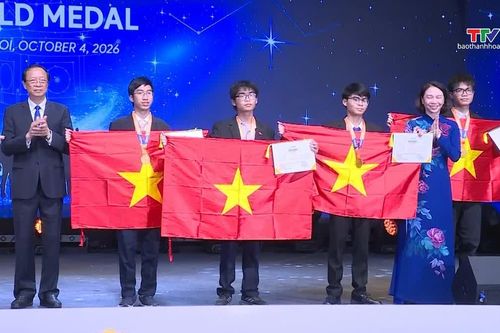 Bản tin Thời sự tối 4/10/2026: Thanh Hóa có 2 học sinh đoạt Huy chương Vàng Olympic Thiên văn và Vật lý thiên văn quốc tế