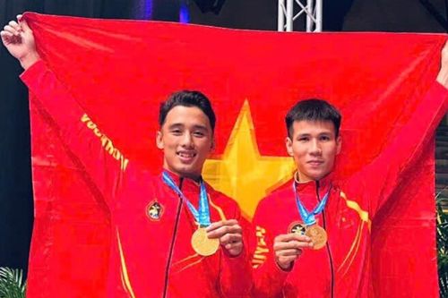 Võ sĩ Đà Nẵng giành 2 Huy chương Vàng giải vô địch thế giới võ cổ truyền