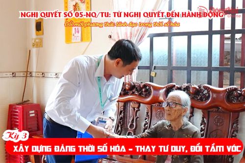 [Loạt Video] NGHỊ QUYẾT SỐ 05-NQ/TU: TỪ NGHỊ QUYẾT ĐẾN HÀNH ĐỘNG - Đổi mới phương thức lãnh đạo trong thời số hóa - Kỳ cuối: Xây dựng Đảng thời số hóa - Thay tư duy, đổi tầm vóc