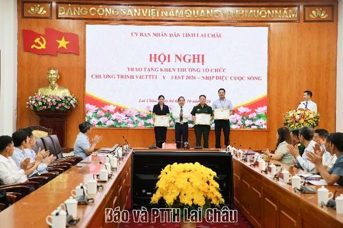 Hội nghị trao tặng khen thưởng tổ chức Chương trình Viettel Y - Fest 2026 - Nhịp điệu cuộc sống
