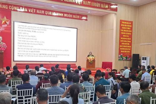 Gia Phú tập huấn nghiệp vụ phổ biến, giáo dục pháp luật và hòa giải ở cơ sở