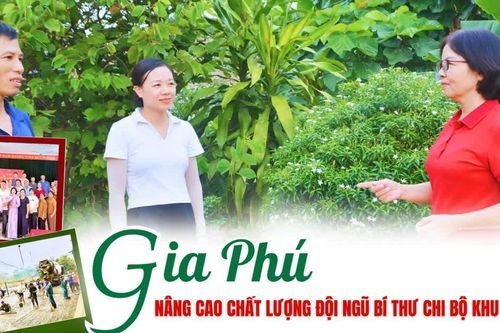 Xã Gia Phú: Nâng cao chất lượng đội ngũ bí thư chi bộ ở cơ sở