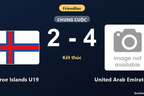 Thống kê trận đấu Faroe Islands U19 2-4 United Arab Emirates U19: United Arab Emirates U19 giành chiến thắng chung cuộc