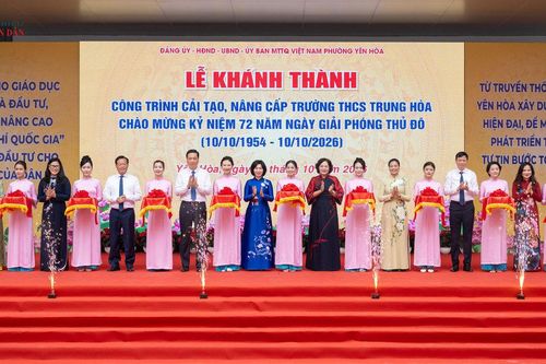 Phó Chủ tịch Quốc hội Nguyễn Thị Hồng: Chất lượng giáo dục làm nên sức sống bền vững của nhà trường