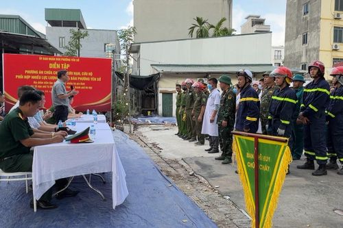 Phường Yên Sở nâng cao năng lực phòng ngừa cháy nổ