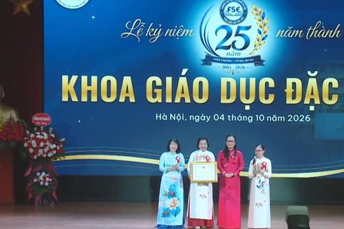 25 năm đào tạo nguồn nhân lực giáo dục đặc biệt