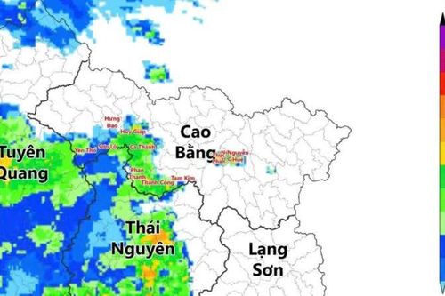Cảnh báo dông, lốc, sét, mưa đá và mưa lớn cục bộ trên địa bàn tỉnh