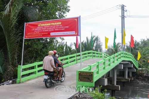 Khánh thành cầu giao thông Khương Ngọc 21