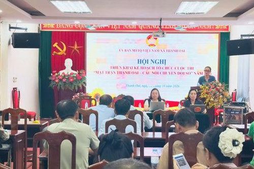 Xã Thanh Oai triển khai cuộc thi 'Mặt trận Thanh Oai - Cầu nối chuyển đổi số'