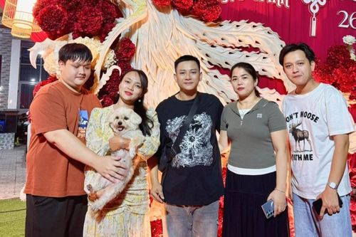 Hình ảnh tại nhà Hoài Lâm trước lễ cưới Ngọc Trinh